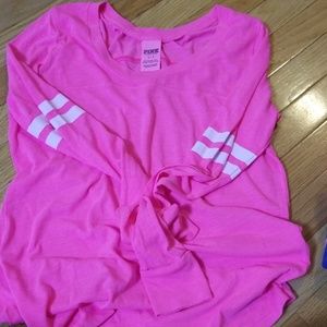 Pink long sleeve shirt